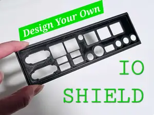 Design Your Own IO Shield | Motherboard Backplate