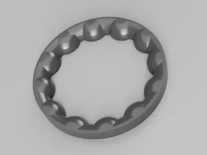 Nicolai Saturn 16 MGU Right Crank Spline Spacer
