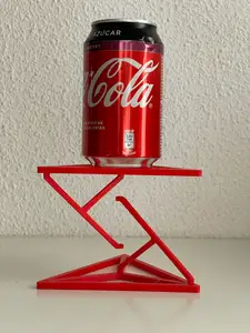 The Floating Balance: Table Suspended by Tension
