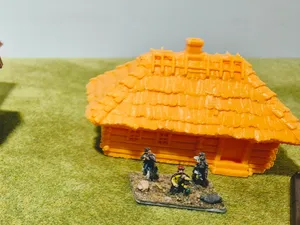 17th 18th Polish peasant cottage Polska chałupa