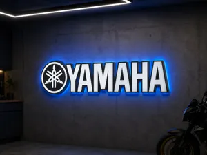 Insegna Led 3D - Custom Lightbox moto - YAMAHA