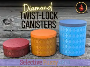 Diamond Twist-Lock Canisters