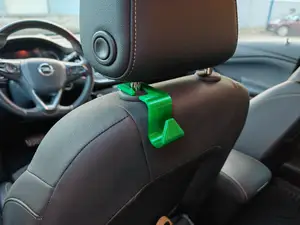 Car headrest hook multifunctional