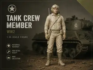 WW2 U.S. Tank Crew Member - Furry