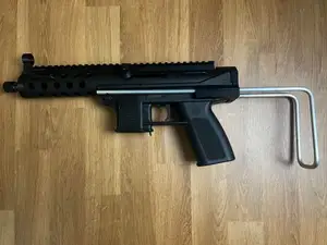 Airsoft Tec-9 Top Rail and Front Sight System V2