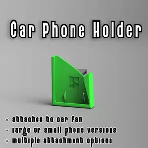 Universal Car Phone Holder (Fan mount)