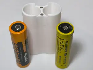 Magnetic 21700 Battery Travel Case (2 Cells)