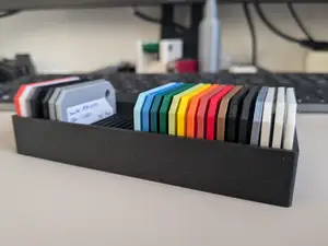 Filament tester & holder (Filament swatch)
