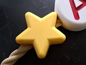 Big Rounded Star Bead