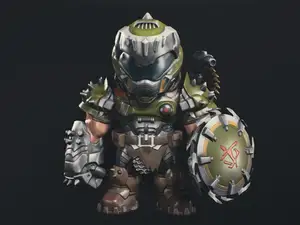 Doom Slayer Toy