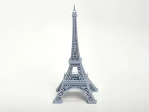Eiffelturm (ohne Stützen, hohe Detailgenauigkeit)