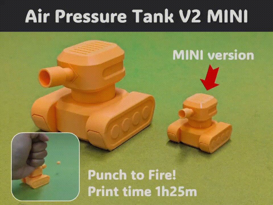 Air pressure tank v2 mini