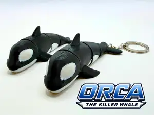 Orca the Flexi Killer Whale
