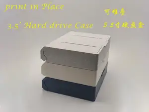 print in place 3.5'hard drive case / 3.5英寸硬盘收纳盒