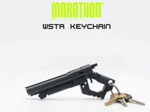 Marathon WSTR Keychain Mini Model - Single Color