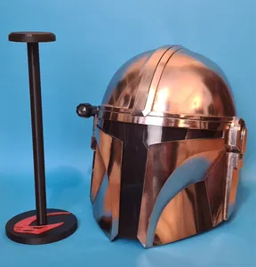 Star wars mandalorian helmet stand kit for display
