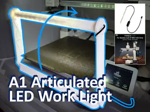 Articulated LED Work Light for A1