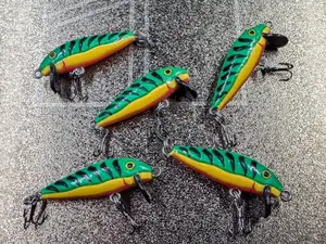 Rapala F3 Style 4-Color Minnow Lure for Trout