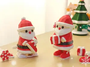 Santa Claus is a little busy