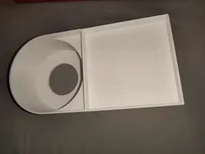Round pot holder and diorama pad