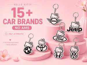 Hello Kitty Portachiavi Auto