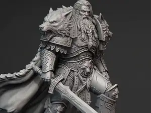 Nordic Wolf King – Demigod of the Void Clan