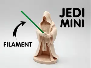 Jedi Miniature w/Filament Lightsaber