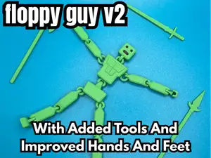 floppy guy v2|articulated human-**now with tools**
