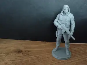 Cyberpunk mercenary