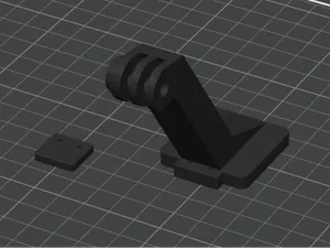 insta360go2支架-摩托车风挡instance60go2支架
