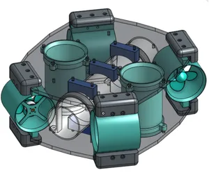 Homemade ROV based on CPSdrone's 8 Motor submarine