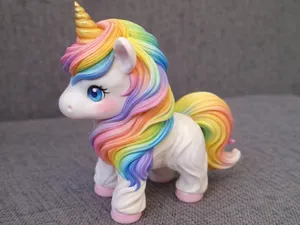 Cute Unicorn Toy – Print & Paint Project