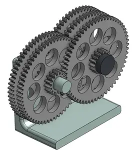 256 To 1 Mini Gearbox