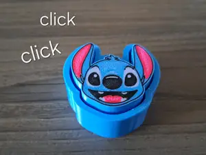 Stitch fidget clicker keyboard