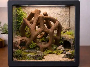 Natural Branch Reptile Climbing reptile Enrichment