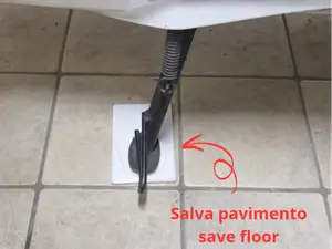 Protezione per pavimenti - Cavalletto Moto/Scooter