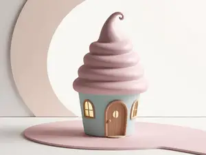 Ice Cream Fairy House