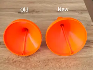 Threaded funnel for PET bottle - version 2