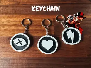 Red Dead Redemption keychain set