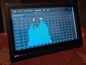 Raspberry Pi5 7-inch DSI Display Case
