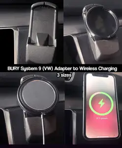 Bury System 9 Adapter Wireless Charger VW Magsafe
