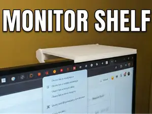 Universal Monitor PC Top Shelf