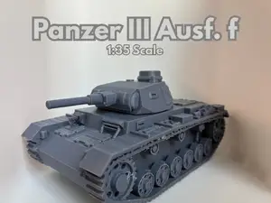 Panzer III - Ausf. f. 1:35 scale