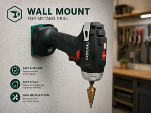 Metabo Cordless Drill Wall Mount