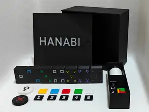 Hanabi Game (Multicolor and Black Powder)