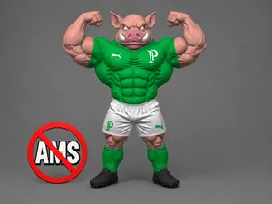 mascote do palmeiras 2.0 multi partes no ams