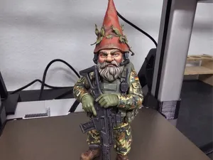 Taktischer Gartenzwerg Wache Tactical Gnome Guard