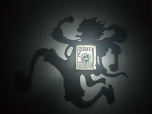 Lámpara de sombra Luffy Gear 5
