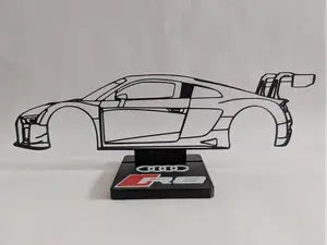 Audi R8 GTR silhouette