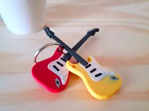 Fender Guitar Keychain and Magnet